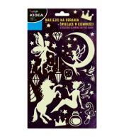 Naklejki na ubrania świecące Magiczny świat Kidea