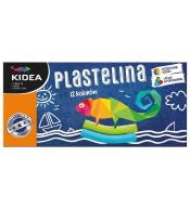Plastelina 12 kolorów KIDEA