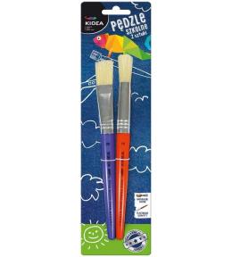 Zestaw 2 pędzli grubych KIDEA