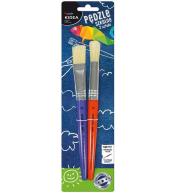 Zestaw 2 pędzli grubych KIDEA