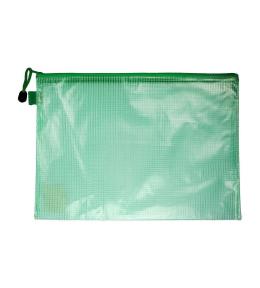 Teczka na zamek A5 pozioma zielona