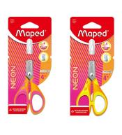 Nożyczki szkolne Neon Soft 13cm mix MAPED