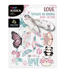 Tatuaże do obuwia świecące w ciemności Love KIDEA
