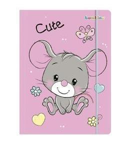 Teczka z gumką A4 Mouse BAMBINO