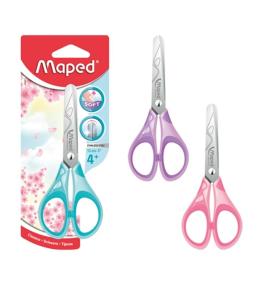 Nożyczki Essentials pastel soft szkolne 13cm MAPED