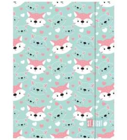 Teczka z gumką A4 Lovely Fox