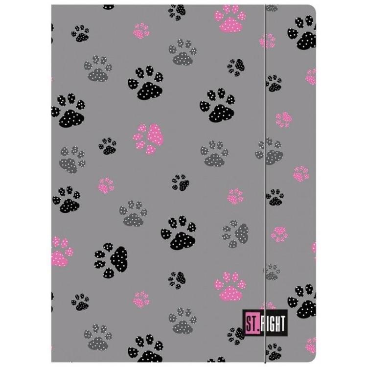 Teczka z gumką A4 Paws
