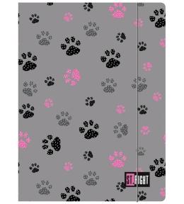 Teczka z gumką A4 Paws