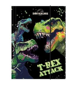 Teczka z gumką A4 Dinozaur 20 DERFORM