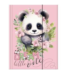 Teczka z gumką A4 Panda 10 DERFORM