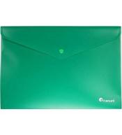 Teczka kopertowa A4 pozioma zielona