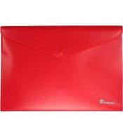 Teczka kopertowa A4 pozioma czerwona