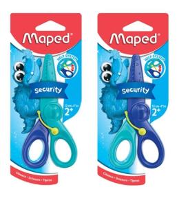 Nożyczki Kidipulse 12cm mix MAPED