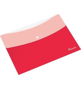 Teczka kopertowa PP A4 czerwono-biała