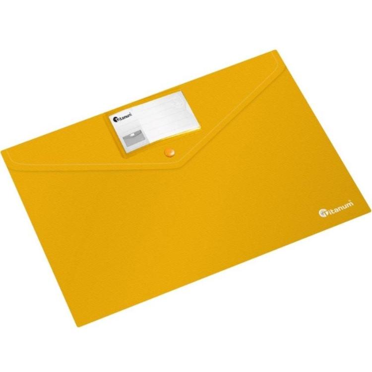 Teczka kopertowa A4 żółta