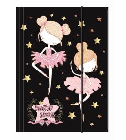 Teczka z gumką A4 Baletnica 12 DERFORM