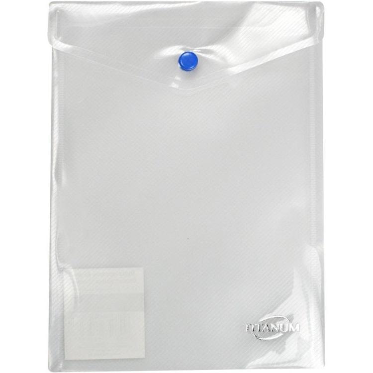 Teczka kopertowa A5 pionowa bezbarwna