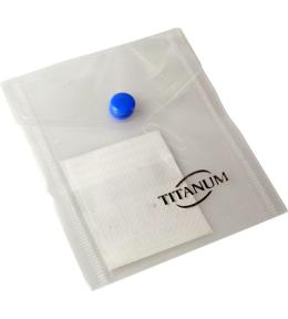 Teczka kopertowa A7 pionowa bezbarwna