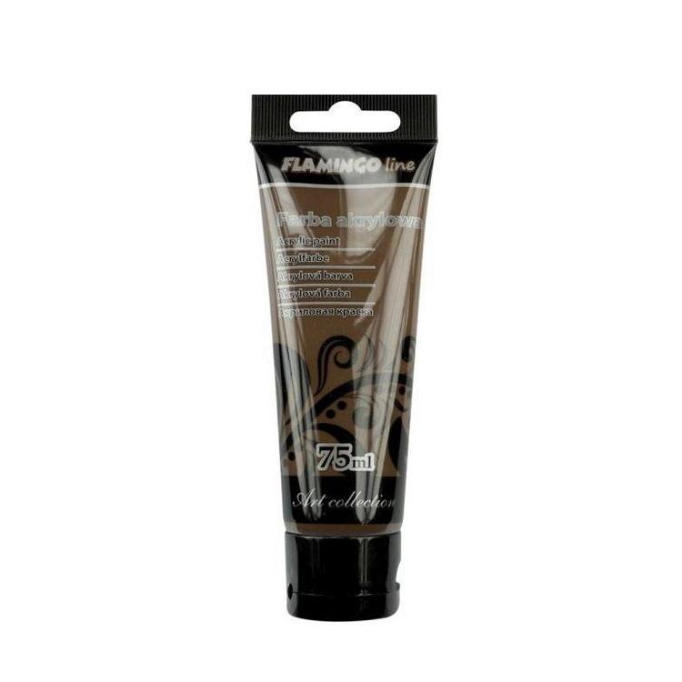 Farba akrylowa 75ml 091 brązowa