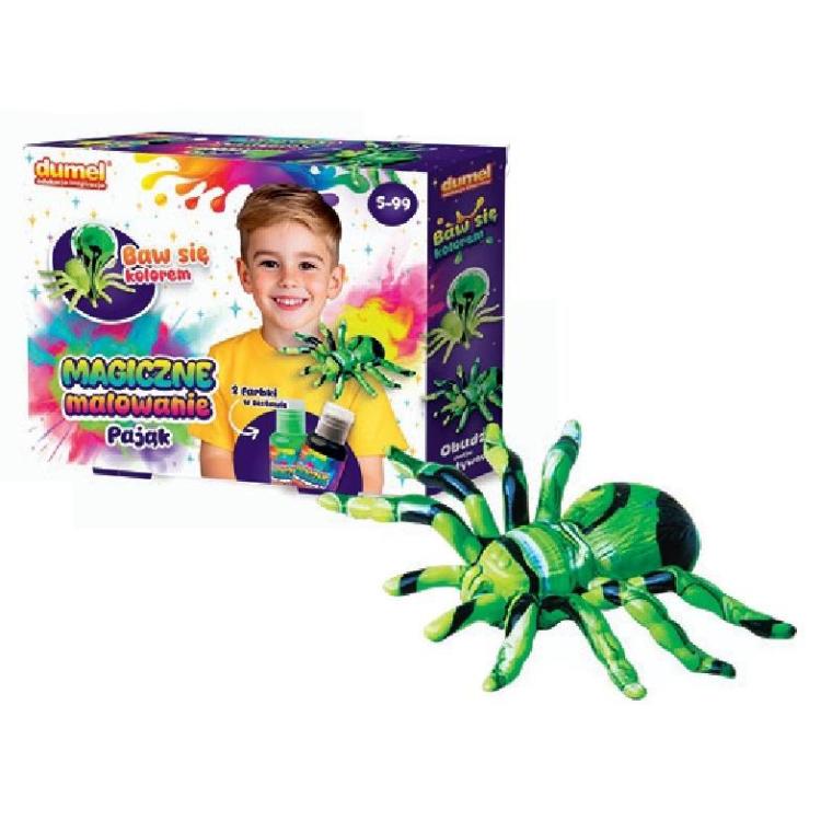 Magiczne malowanie Pająk