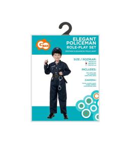 Strój dla dzieci Elegancki Policjant rozm. 120/130