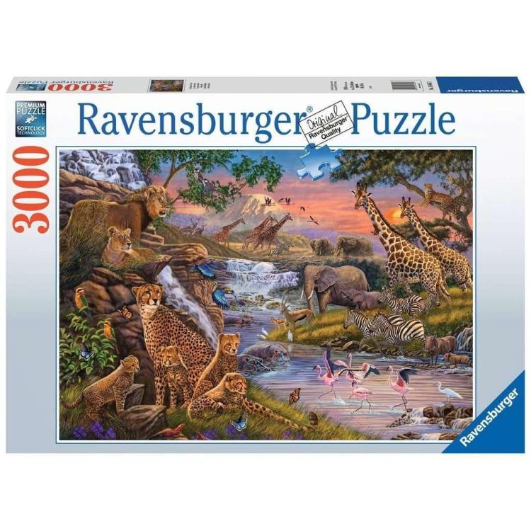 Puzzle 3000 Królestwo zwięrząt