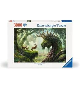 Puzzle 3000 Przebudzenie Leśnego Smoka