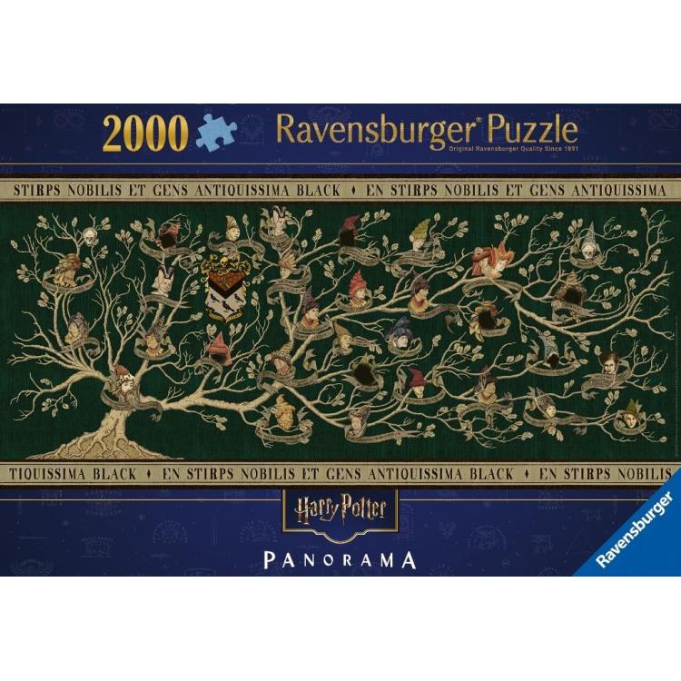 Puzzle 2D: Panorama Harry Potter Rodowód 2000el