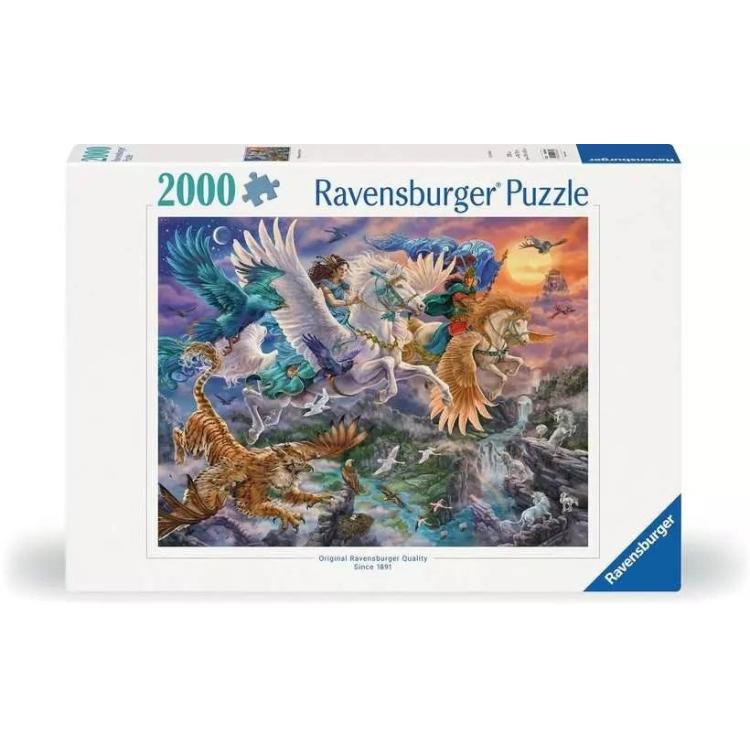 Puzzle 2000 Fantazja - Pegaz