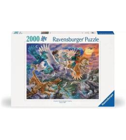 Puzzle 2000 Fantazja - Pegaz