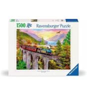 Puzzle 1500 Jesienna przejażdżka pociągiem