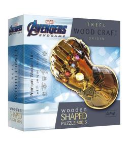 Puzzle drewniane 500+5 Rękawica....TREFL