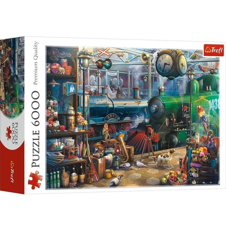 Puzzle 6000 Stacja kolejowa TREFL