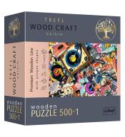 Puzzle drewniane 500+1 W świecie muzyki TREFL