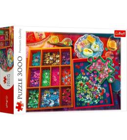 Puzzle 3000 Wieczór z puzzlami TREFL