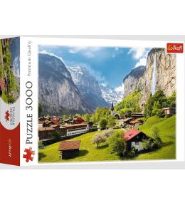 Puzzle 3000 Lauterbunnen Szwajcaria TREFL