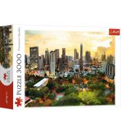 Puzzle 3000 Zachód Słońca w Bangkoku TREFL