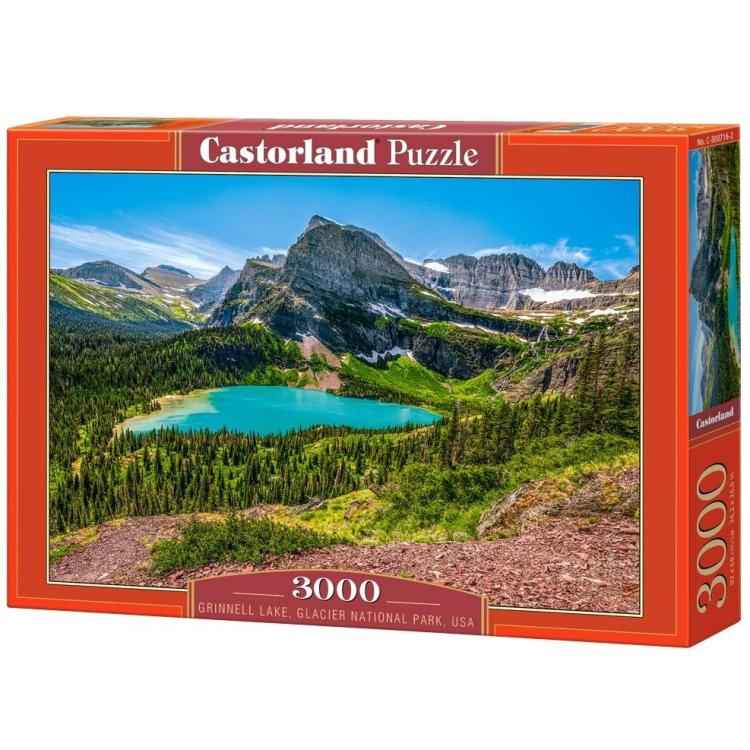 Puzzle 3000 Grinnell Lake Glacier CASTOR