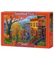 Puzzle 3000 Autumn City Hill CASTOR