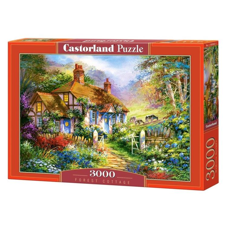 Puzzle 3000 Forest Cottage CASTOR