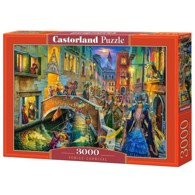 Puzzle 3000 Venice Carnival CASTOR