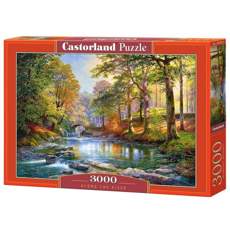 Puzzle 3000 Z biegiem rzeki CASTOR