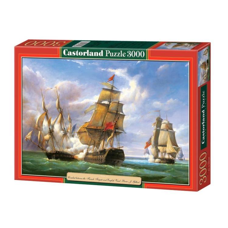 Puzzle 3000 Żaglowce na morzu CASTOR