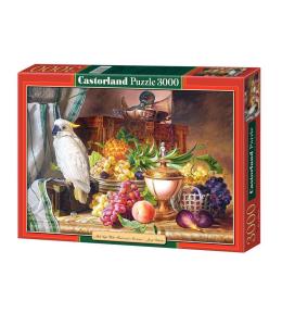 Puzzle 3000 Papuga i owoce CASTOR