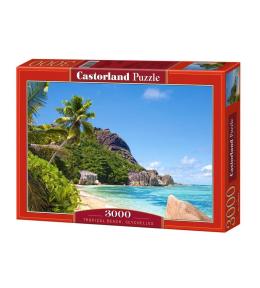 Puzzle 3000 Plaża tropikalna CASTOR