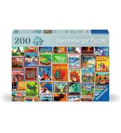 Puzzle XL 200 Znaczki pocztowe