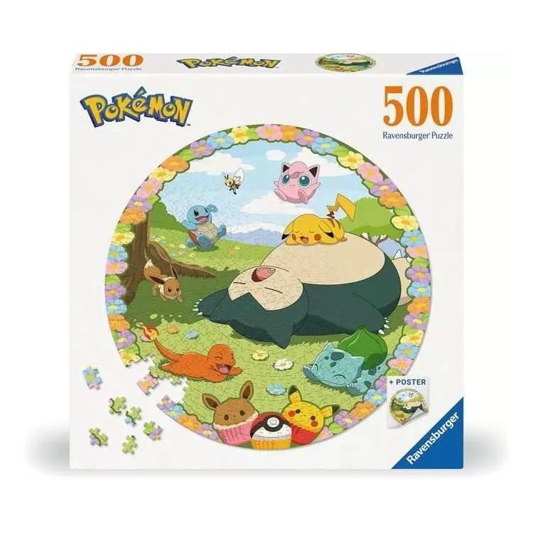 Puzzle 500 Pokemon Postacie