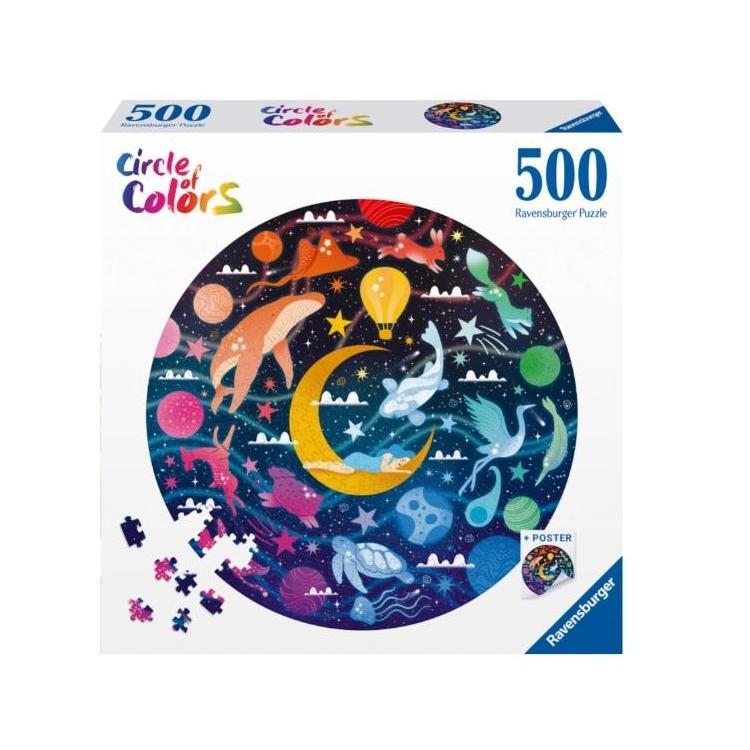 Puzzle 2D 500 Paleta kolorów. Marzenia