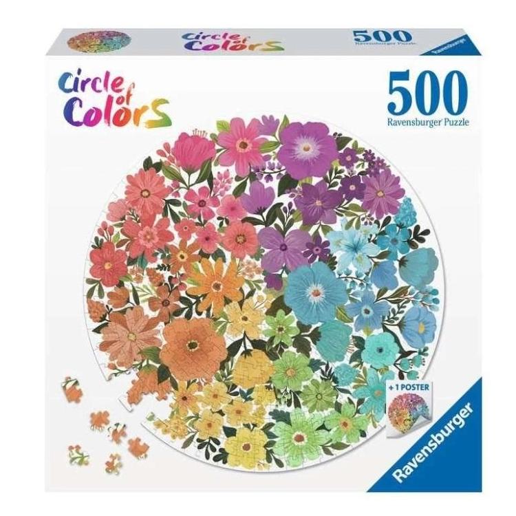 Puzzle 500 Kwiaty