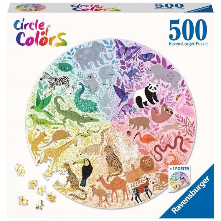 Puzzle 500 Zwierzeta